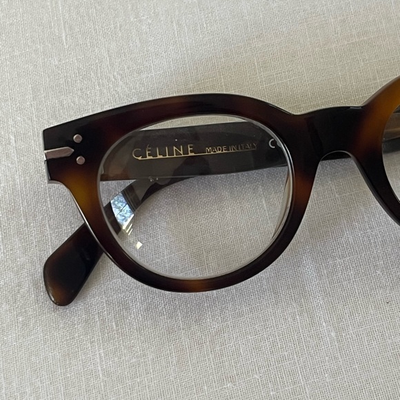 Celine Tortoise Eyeglasses - Picture 2 of 7